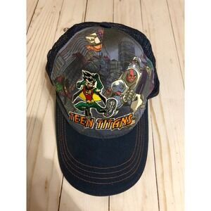 Vtg Child Teen Titans Baseball Hat Robin
